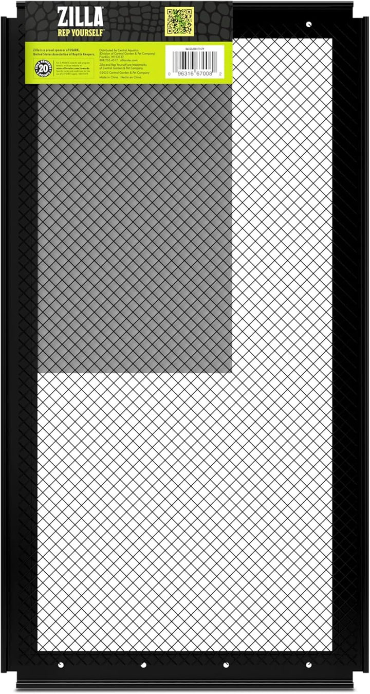 Reptilien-Terrariumabdeckung für Frischluftschutz, 40,6 x 20,3 cm, 16 x 8 in.