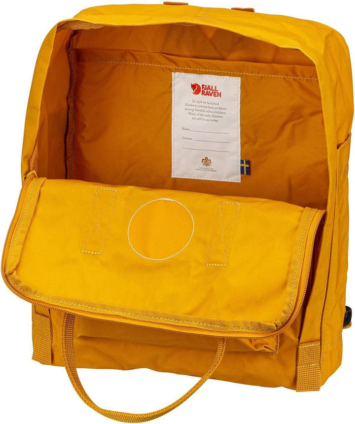 Fjällräven Unisex Rucksack Kånken Mini Einheitsgrösse Ocker, Einheitsgrösse Ocker