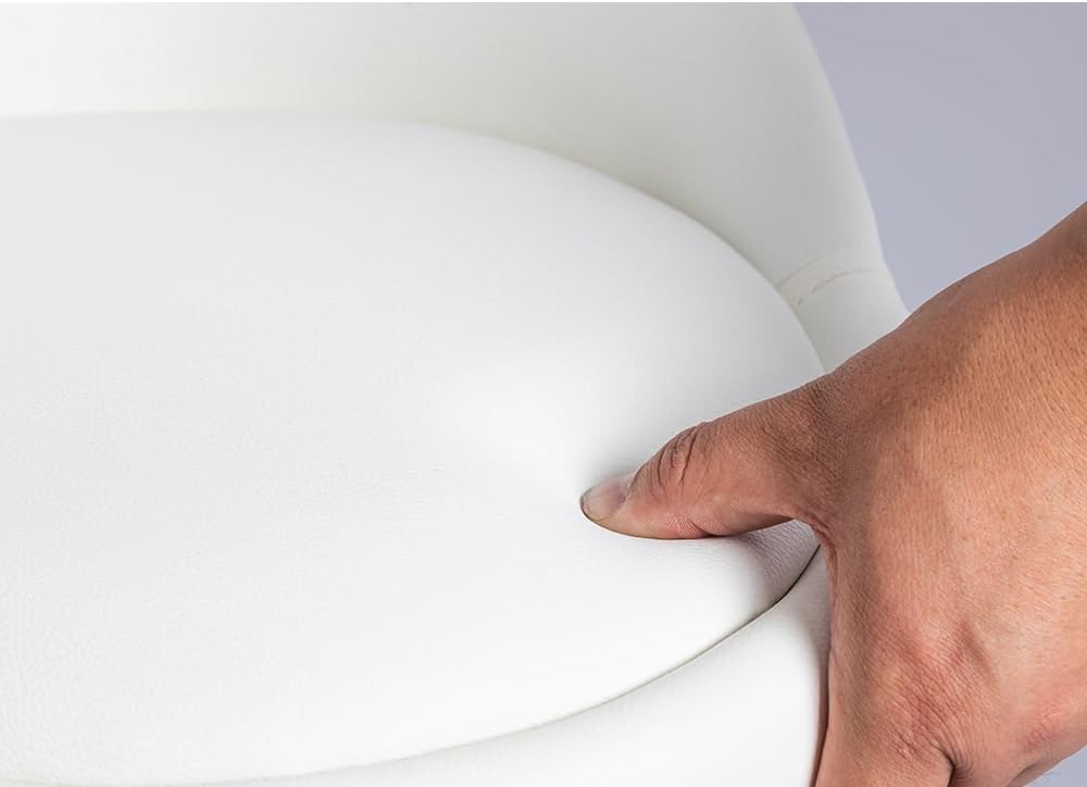 Mingone Bürohocker mit Rollen Sattelhocker mit Niedrige Rückenlehne Ergonomische Arbeitsstuhl Kosmet