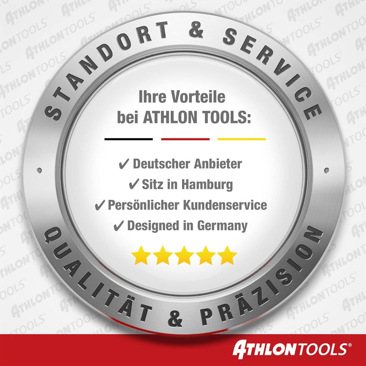 ATHLON TOOLS Premium Kofferraumtasche mit Deckel - 60 Liter XXL Kofferraum-Organizer - Extra stabile