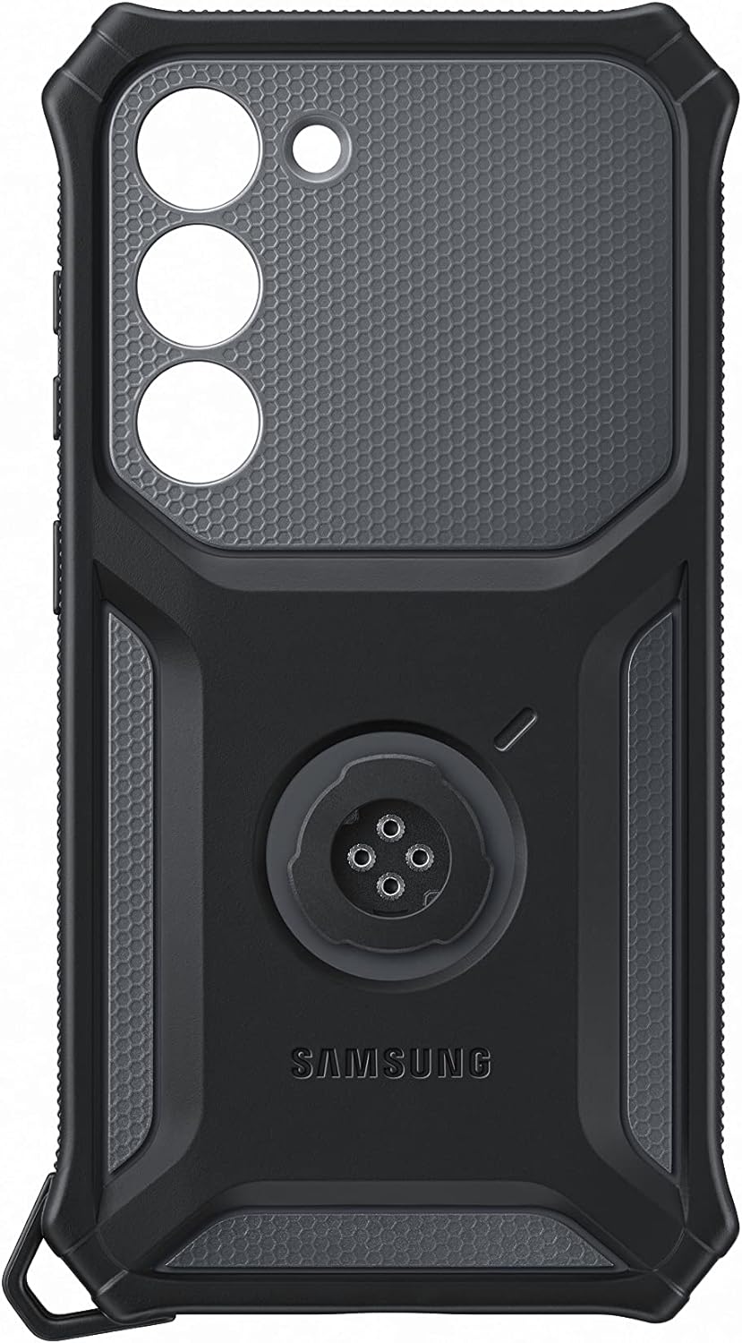 Samsung Rugged Gadget Smartphone Case EF-RS911 für Galaxy S23, Handy-Hülle, Standfuss, Kratzfest, Fi