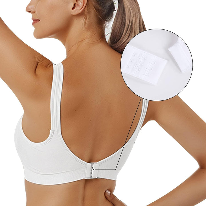 Vertvie Damen 1/2/3er Set Sport BH Einfarbig Ohne Bügel Bustier Klassische Bequem Stretch Bra Mittle