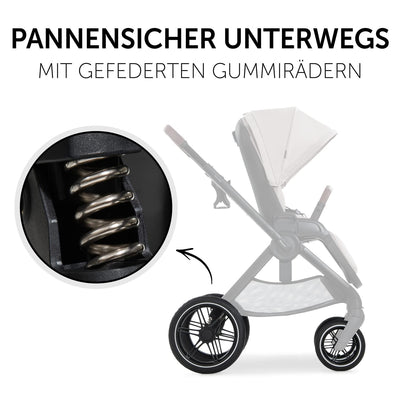 hauck Kinderwagen mit Beindecke Walk N Care ab Geburt bis 22 kg mit Liegefunktion, Becherhalter, Sit