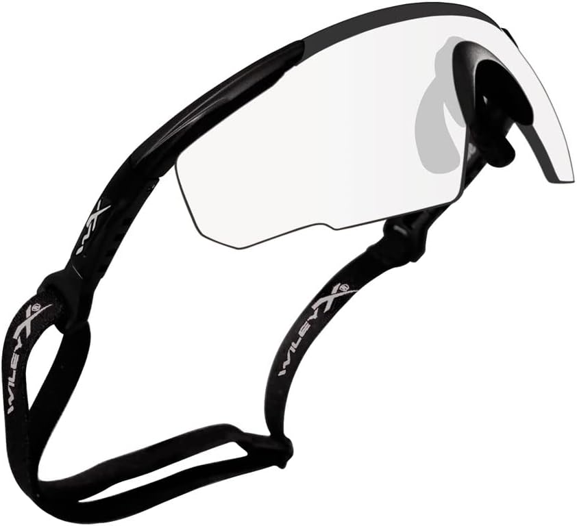 Wiley X | Saber Advanced | Schiessbrille & Sportbrille Herren | Perfekt als Laufbrille Fahrradbrille