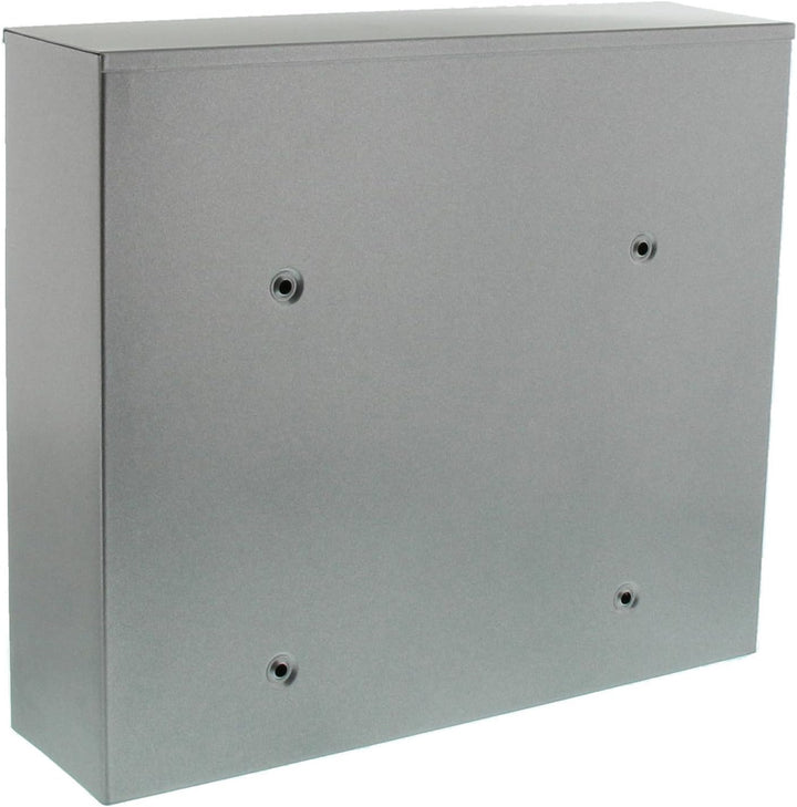 Burg-Wächter Briefkasten, Briefkastenanlagen geeignet, A4 Einwurf-Format, Verzinkter Stahl, Mail 587