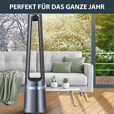 Rowenta rotorloser 2 in1 Luftreinigungsventilator Eclipse QU5030 | Luftreiniger und Ventilator | Fei