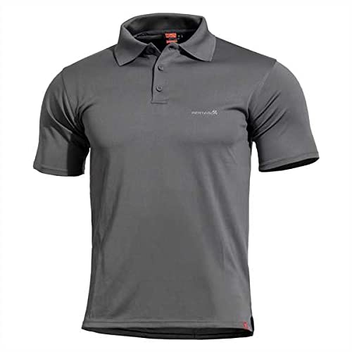 Pentagon Polo Shirt Anassa M Grau, M Grau