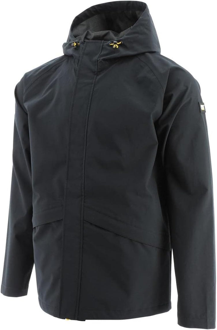 CAT Workwear Herren Essentials Regenjacke, wasserdicht L Schwarz, L Schwarz