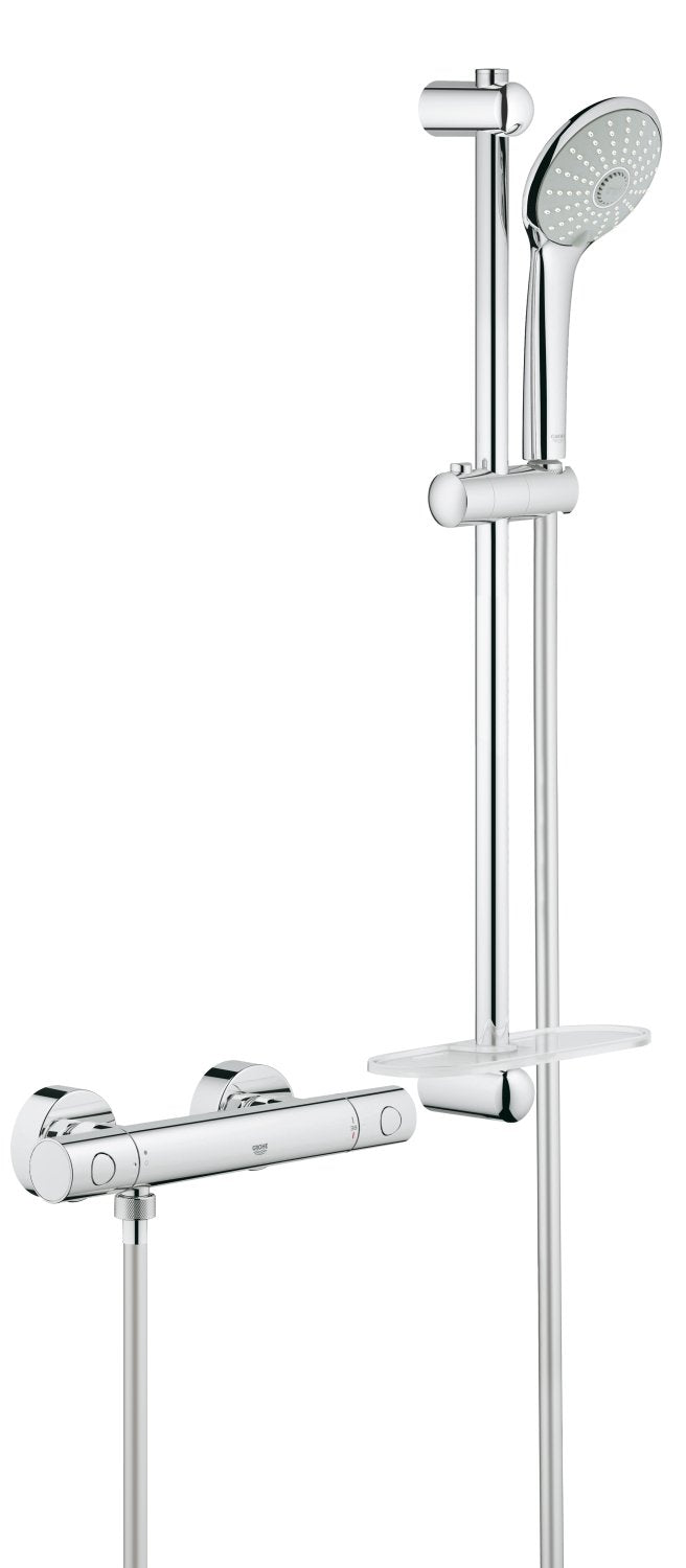 GROHE Grohtherm 1000 Cosmopolitan Thermostat-Brauseset (DN 15) chrom, 34286002