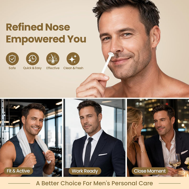 Nasenhaarentferner Wachs, Nasen Waxing-set Männer &amp; Frauen: PBSHG Nose Wax Kit, Nasenhaar Wachs 100g