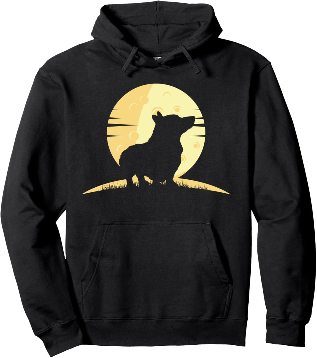 Welsh Corgi Hund Kapuzenpullover Pullover Hoodie