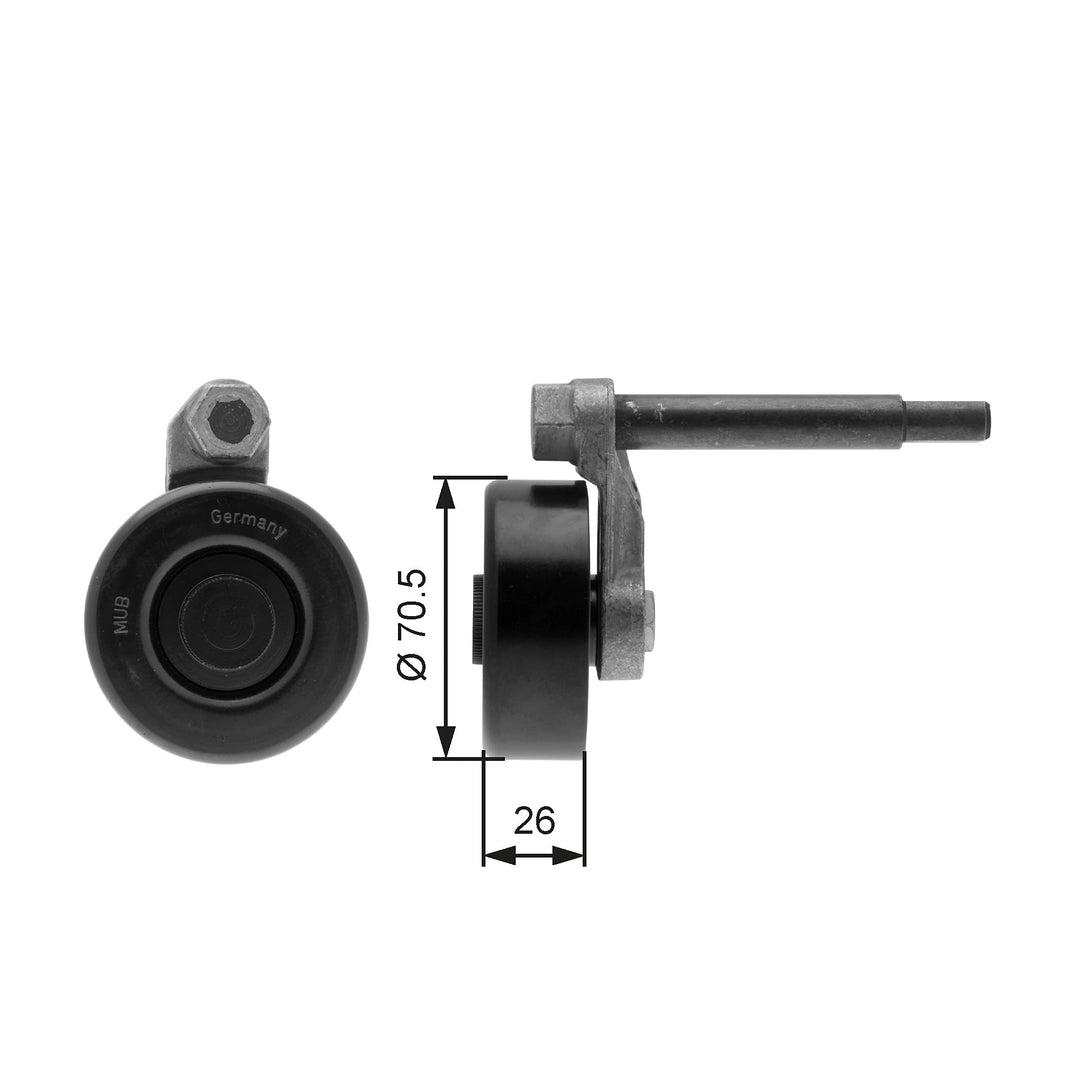 GATES DriveAlign Spannrolle T39000