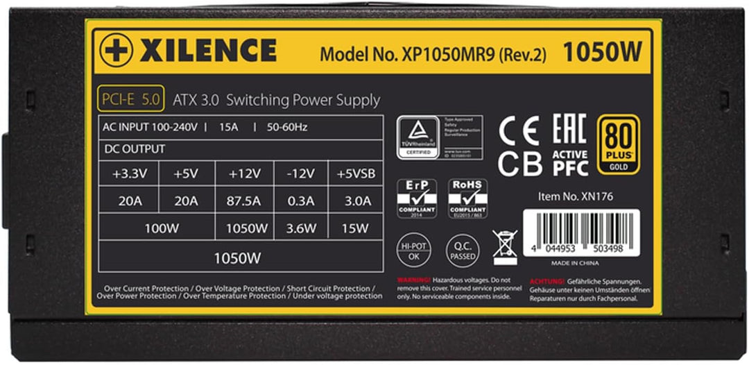 XILENCE Netzteil 1050W Performance X 80+ Gold Modular ATX3.0