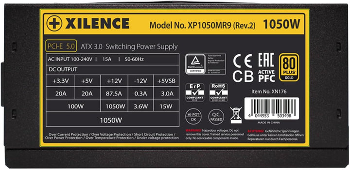 XILENCE Netzteil 1050W Performance X 80+ Gold Modular ATX3.0