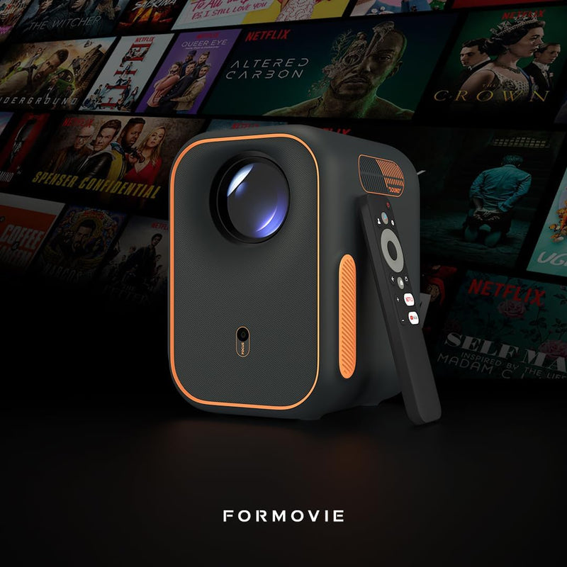 [Netflix Zertifiziert] Formovie Xming Episode One, Beamer Projektor mit WiFi Bluetooth, Netflix Goog