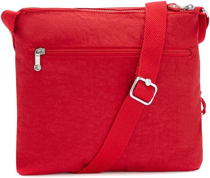 Kipling Damen Alvar Crossbody, Red Rouge, 33x26x4.5 cm (B x H T) EU, Red Rouge