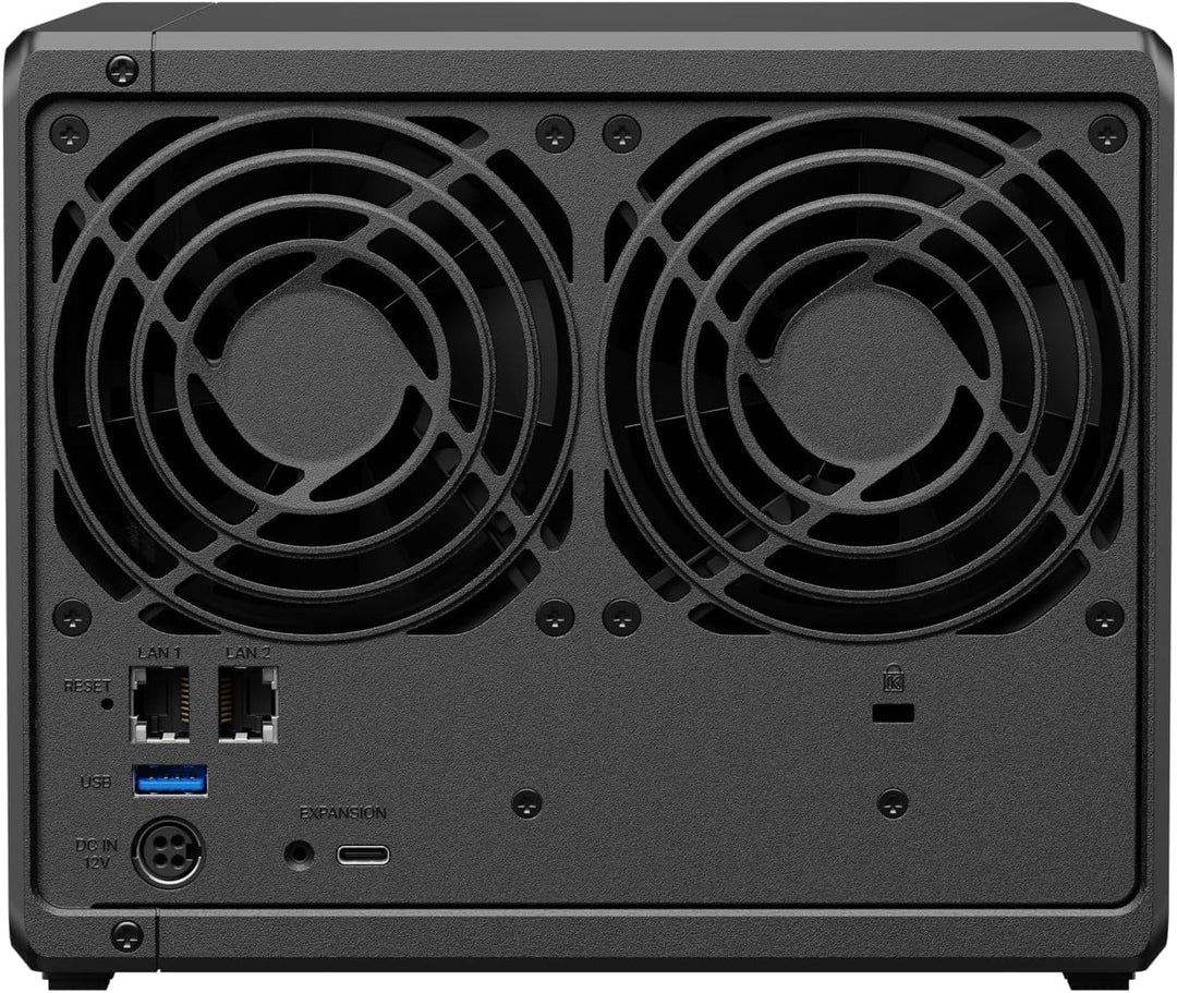 SYNOLOGY DS925+ 4-Bay DiskStation (up to 9-Bay), AMD Ryzen V1500B, 4GB RAM 25 cm x 26 cm x 29 cm, 25