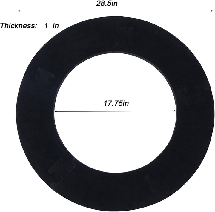 45cm Dart Surround Catchring In Schwarz, Dart Catchring Surround, Hochwertiger Dart Surround Für All