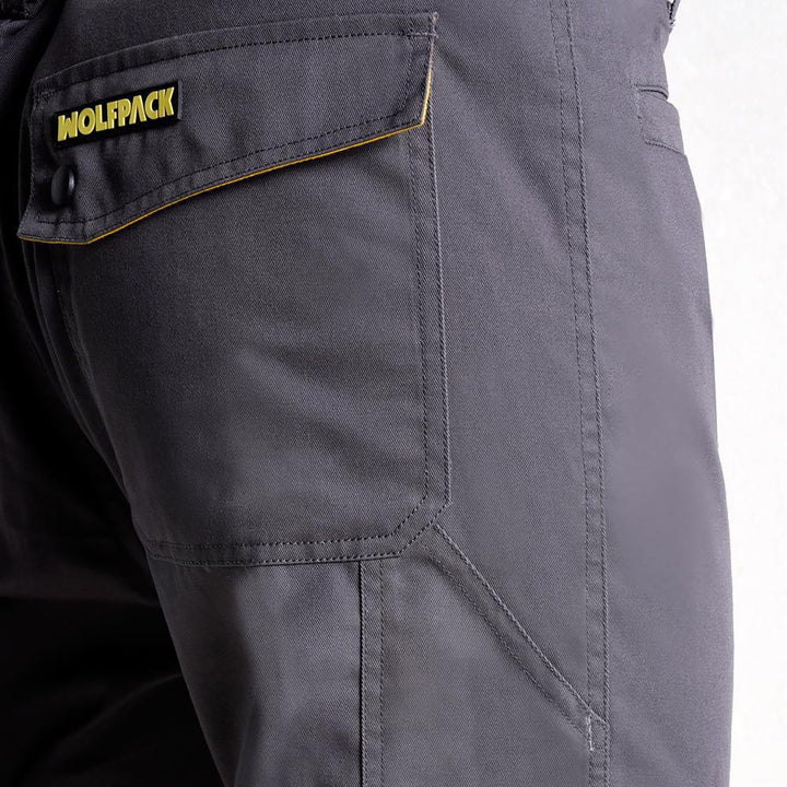 Wolfpack 15017105 Lange Hose, grau, 50/52 XL