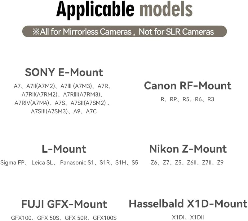 TTArtisan 90mm F1.25 Camera Lens for Sony E-Mount Favored Focal Length for Portraiture