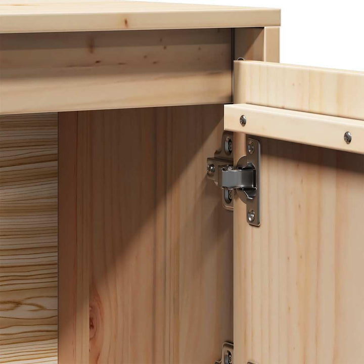 vidaXL Highboard Sideboard Kommode Schrank Anrichte Beistellschrank Mehrzweckschrank Holzschrank Hoc