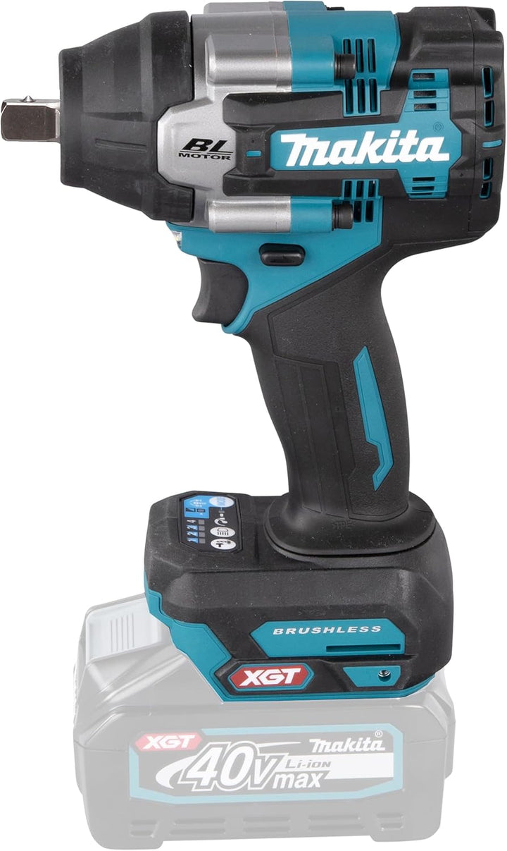 Makita TW008GZ Akku-Schlagschrauber 40V max. (ohne Akku, ohne Ladegerät), Petrol, Akku-Schlagschraub