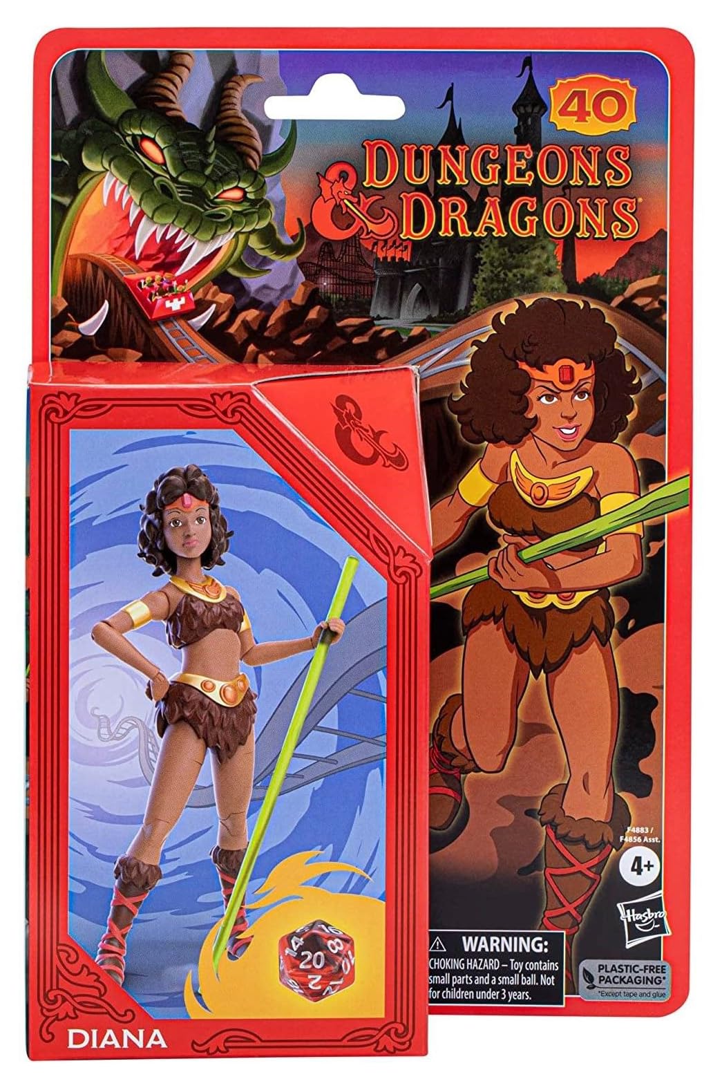 Dungeons & Dragons Cartoon Classics, 15 cm D&D Diana Akrobat, DIANA