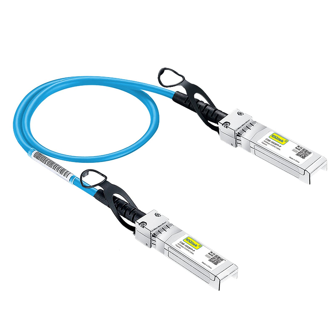 [Blau] 10G SFP+ DAC Kabel 0.3-Meter(0.98ft), Twinax SFP+ Kabel für Ubiquiti UniFi, Blue