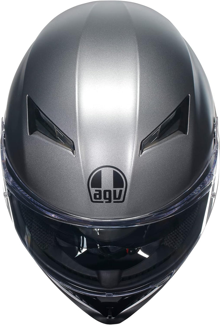 AGV - K3 E2206 MPLK Motorradhelm, Herren Integralhelm, ECE Vollvisierhelm mit Schweissabsorption, Sp