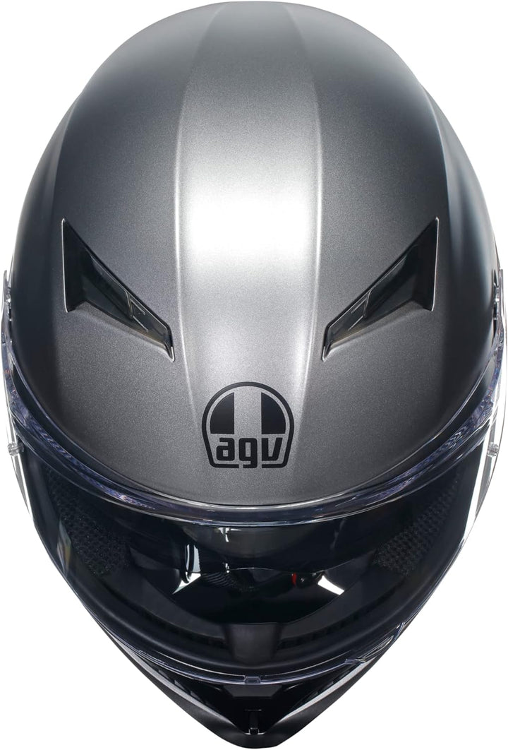AGV - K3 E2206 MPLK Motorradhelm, Herren Integralhelm, ECE Vollvisierhelm mit Schweissabsorption, Sp