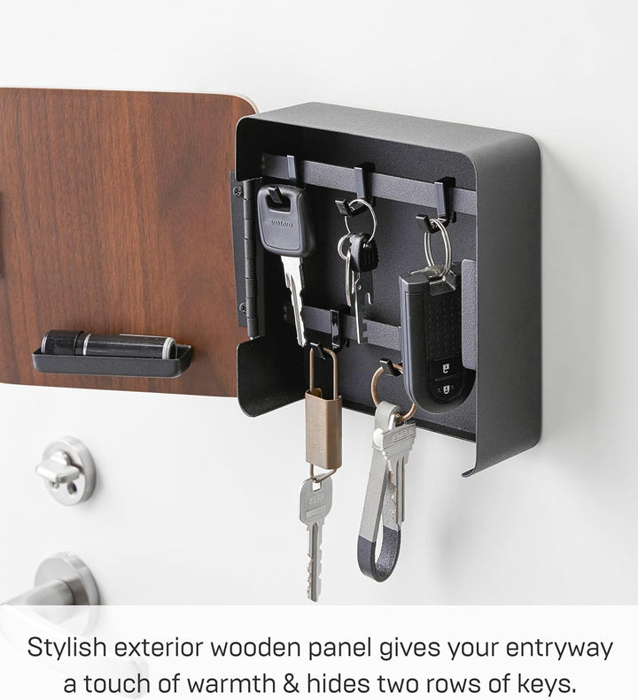 Magnetic key box - Rin - brown Schwarz, Schwarz