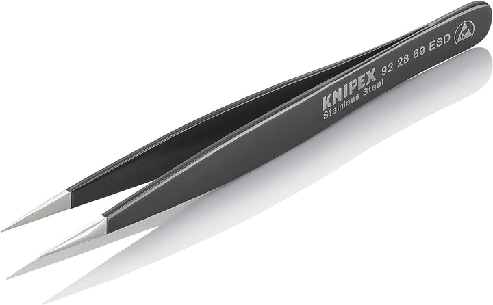 KNIPEX Universalpinzette ESD Mattiert Glatt 120 mm, 92 28 69 ESD