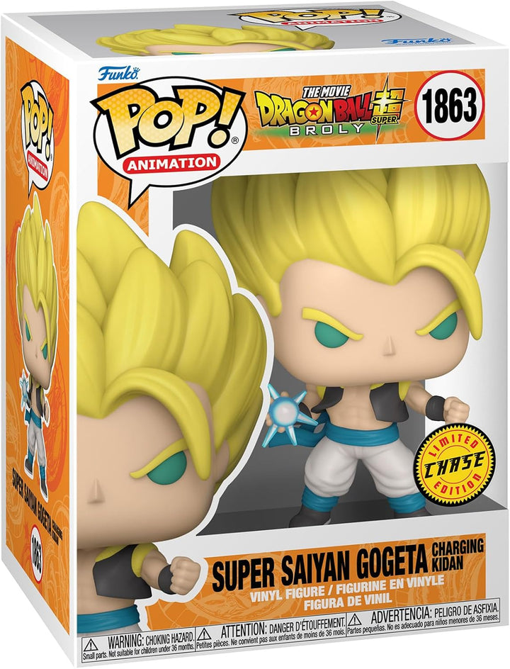 Funko POP! Animation: Dragon Ball Super: Broly - Gogeta - 1/6 Quote Für Seltene Chase-Variante - Dra