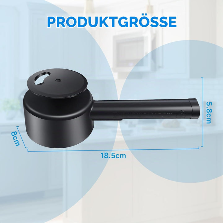 Dampfumleiter Kompatibel für Thermomix TM7, Dampfschutz Hängeschrank, mit Überlaufschutz, 360° Dampf