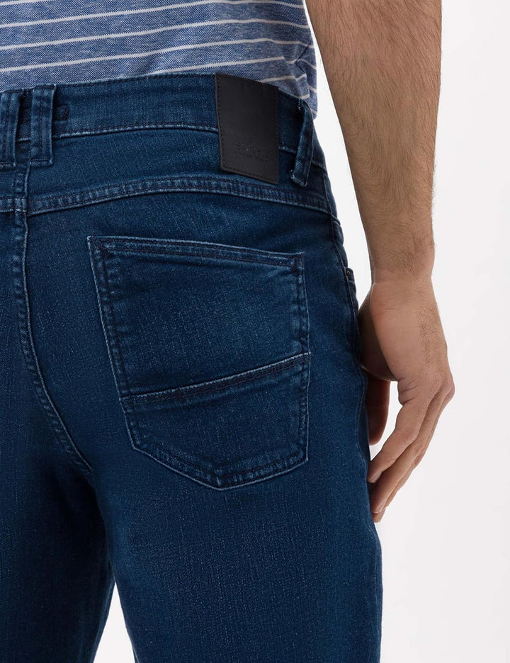 Eurex by Brax Herren Luke Denim Perfect Flex Jeans, Regular Blue, 44W / 32L EU