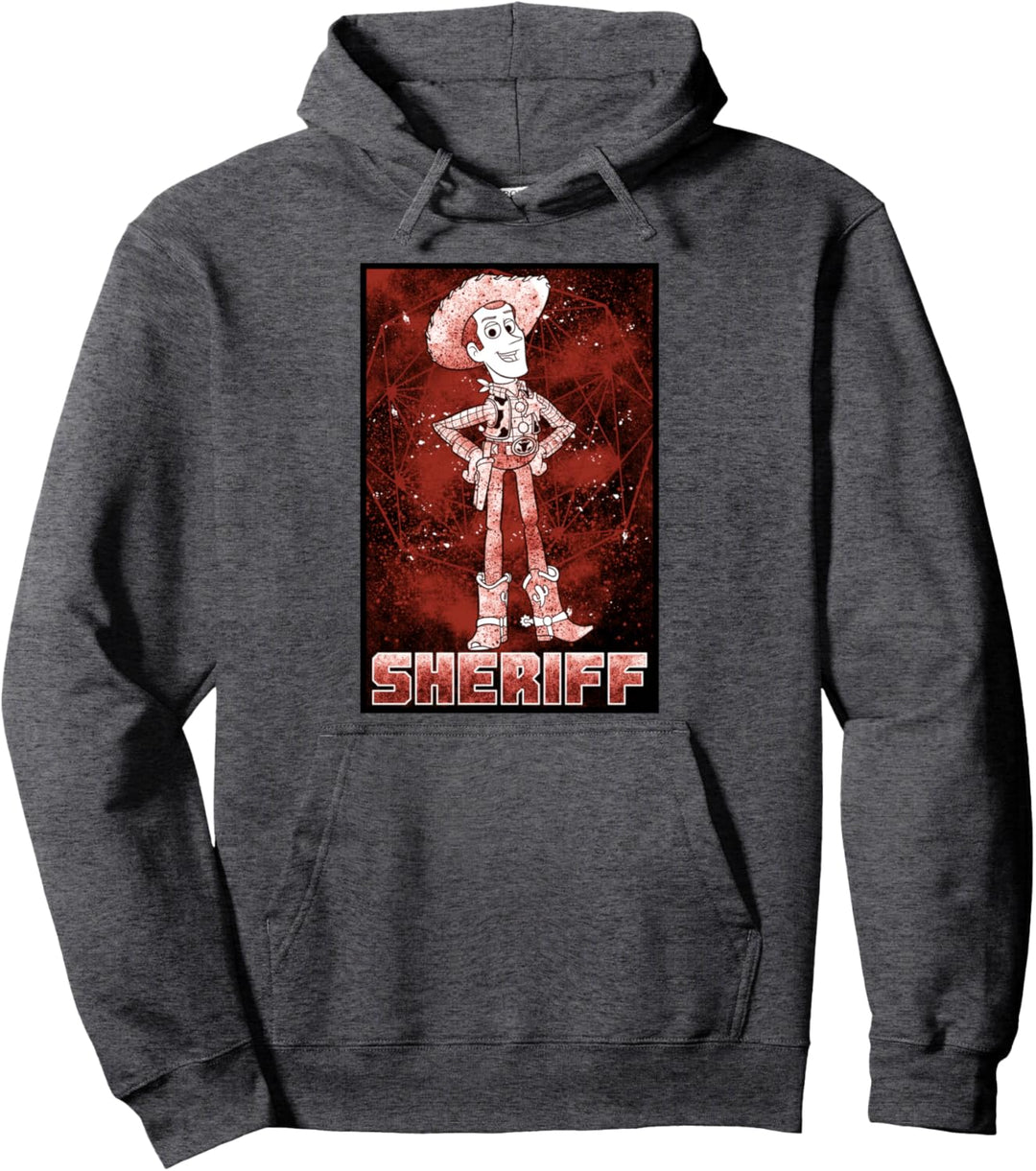 Disney Pixar Toy Story Woody Cosmic Sheriff Poster Pullover Hoodie