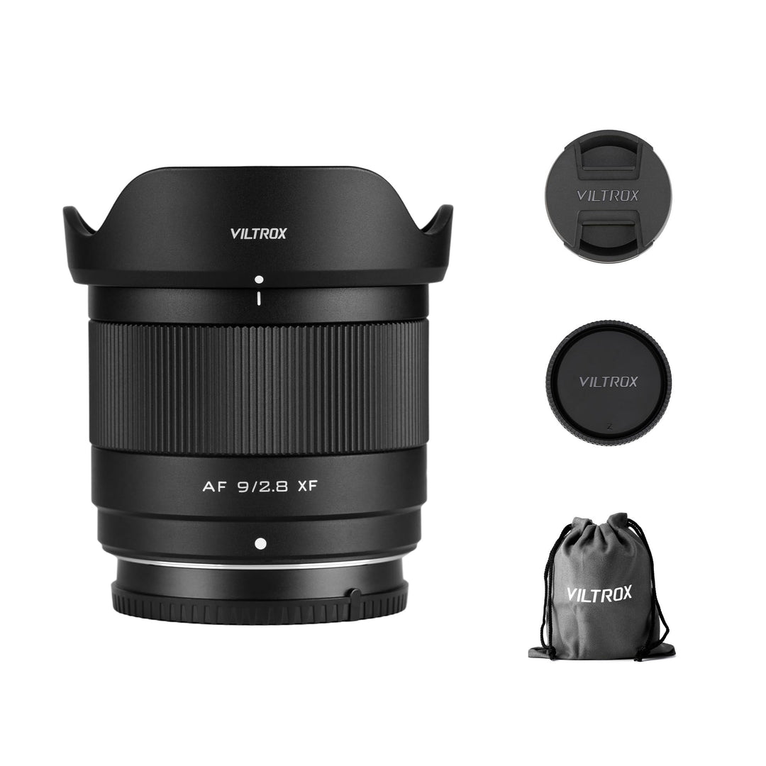 VILTROX 9 mm F2.8 APS-C Objektiv für X-Mount,Ultra-Weitwinkel-Autofokus Prime Objektiv, kompatibel m
