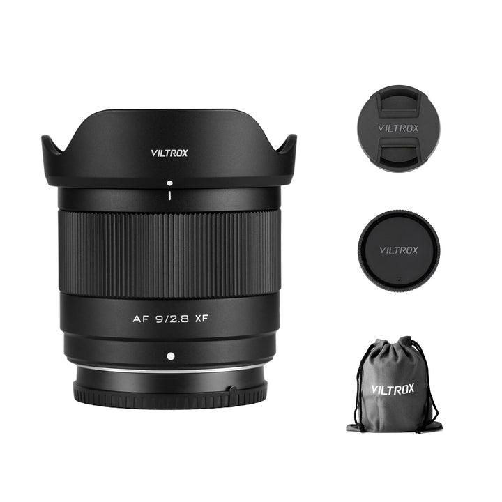 VILTROX 9 mm F2.8 APS-C Objektiv für X-Mount,Ultra-Weitwinkel-Autofokus Prime Objektiv, kompatibel m