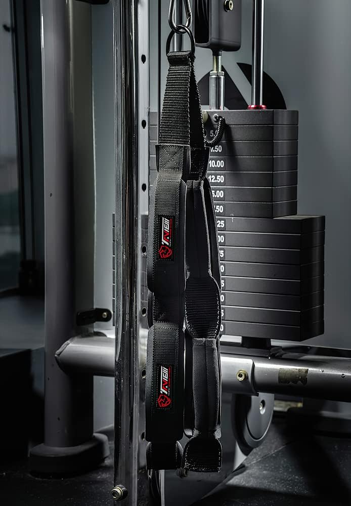 TAVIEW Trizepsseil-Kabelbefestigung (Zwei Längen in einem), mehr Bewegungsfreiheit, Trizeps-Zugseil-