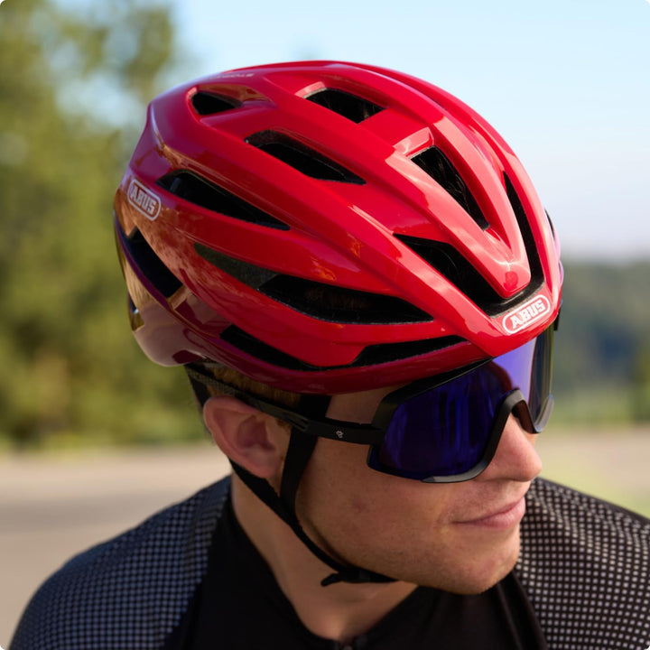 ABUS Rennradhelm StormChaser - Leichter und komfortabler Fahrradhelm für professionellen Radsport fü