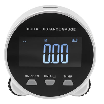 Digitales Distanzmessgerät, Wiederaufladbar, Digitales Massband, Rollen-LCD-Bildschirm, Elektronisch