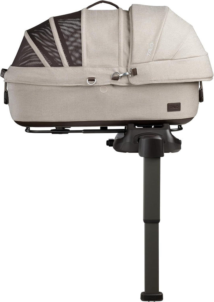 Tavo Maeve Medium Flex‑Griff Haustier‑Autositz mit ISOFIX‑Bodenplatte, 2 Matratzenauflagen, Geeignet