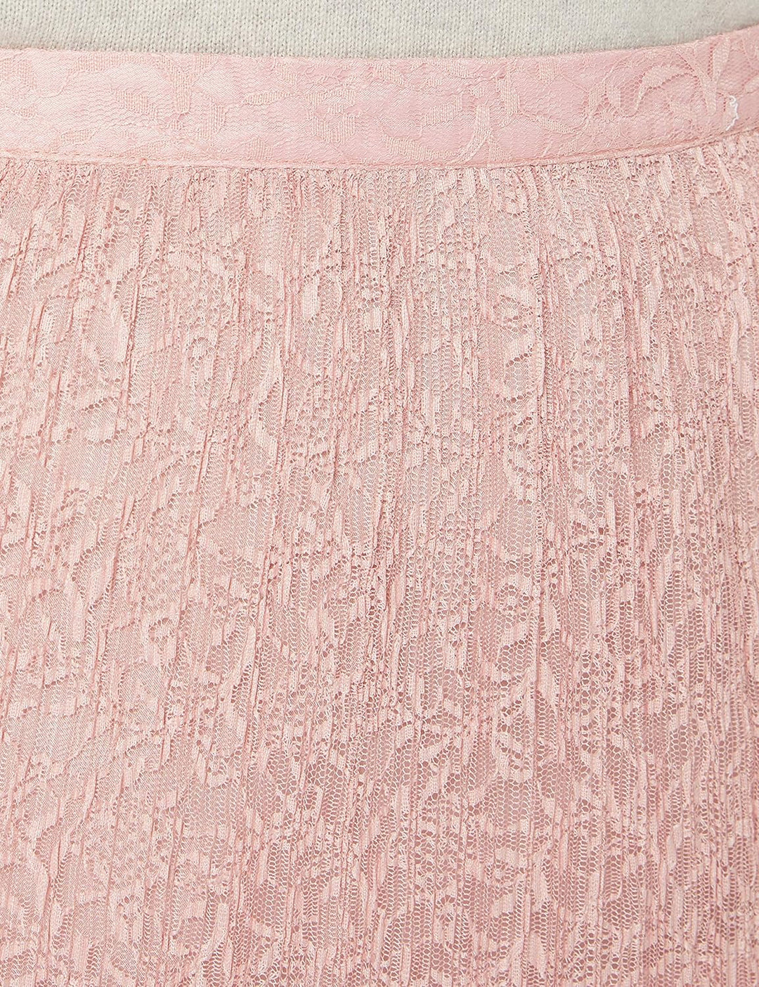 Miss Selfridge Petite Damen Blush Lace Tiered Skirt Rock, 10