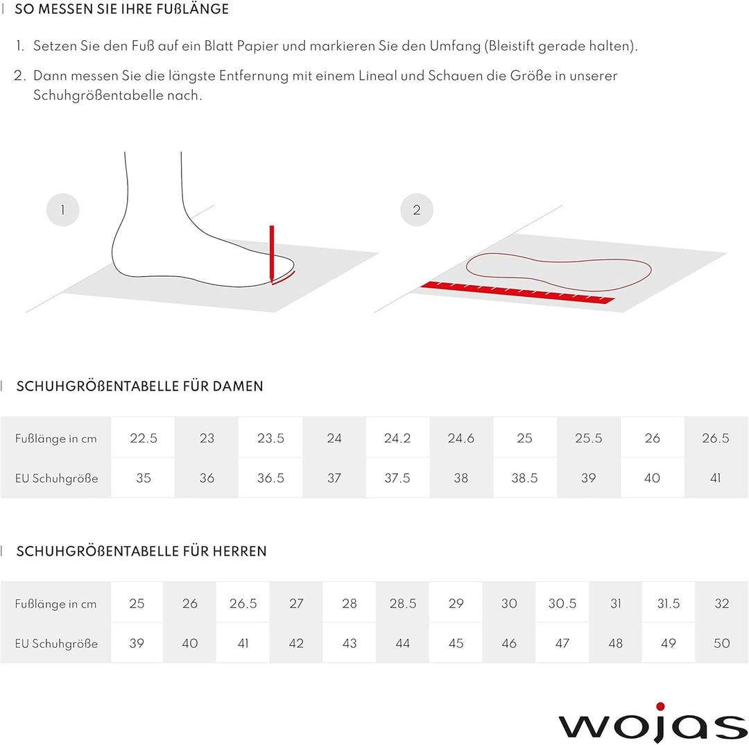 WOJAS - Herren Sneakers I Leder I Weiches Innenfutter I Dunkelblaue Akzente I Praktisch und Bequem I