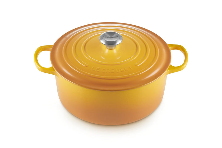 Le Creuset Signature Gusseisen-Bräter mit Deckel, Ø 28 cm, Rund, Für alle Herdarten und Induktion ge