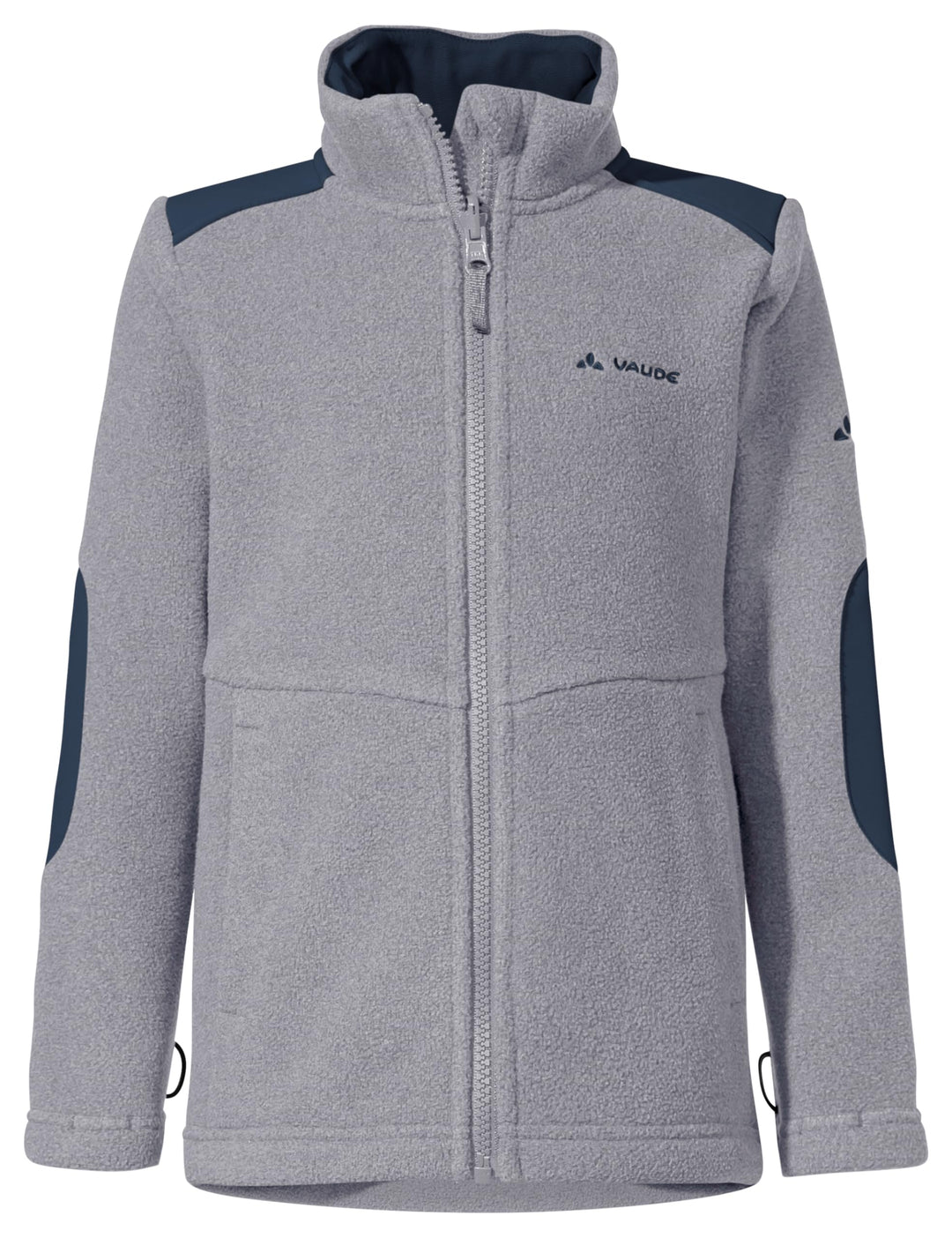 VAUDE Unisex Baby Kids Caprea Fleece Jacket Ii Jacke 8 Jahre grau-meliert, 8 Jahre grau-meliert