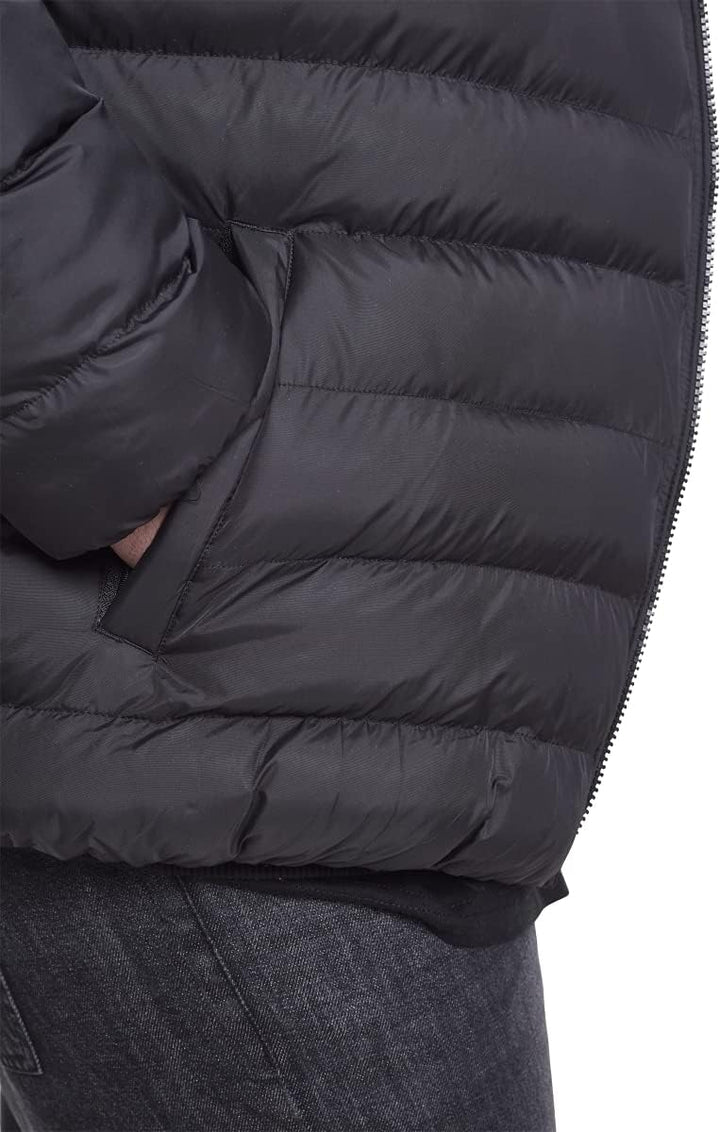 Urban Classics Herren Jacke Basic Bubble Jacket, Winterjacke für Männer mit Kapuze, in vielen Farben