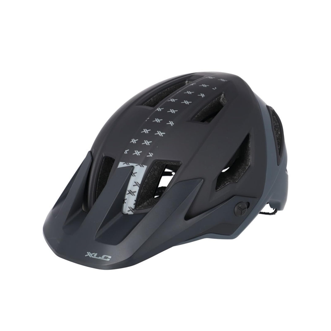 XLC Unisex – Erwachsene Enduro Fahrradhelm 54-58 Schwarz, 54-58 Schwarz