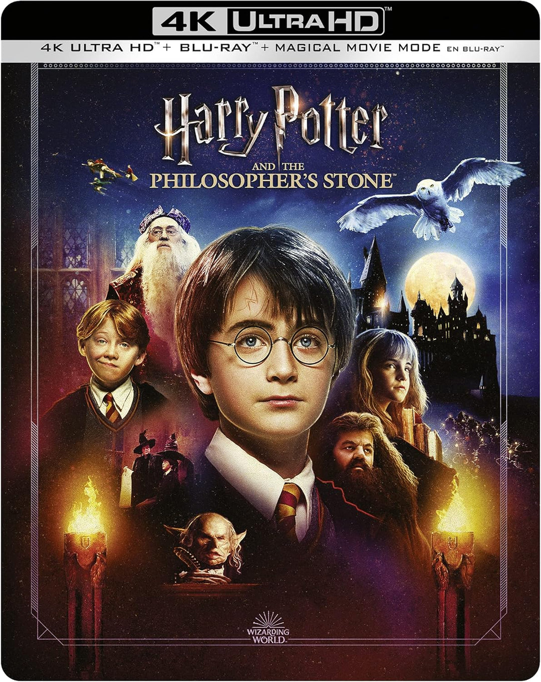 STEELBOOK 4K Ultra-HD + BD HARRY POTTER 1 MAGIC