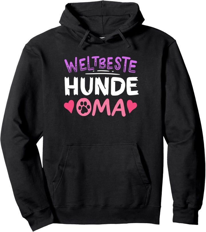 Weltbeste Hunde Oma Pullover Hoodie